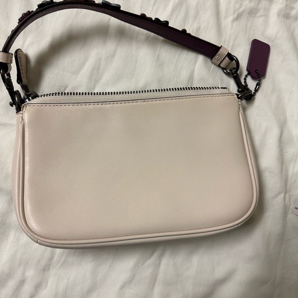 Authentic Coach Nolita 19 in chalk smooth leather! - Picture 9 of 14